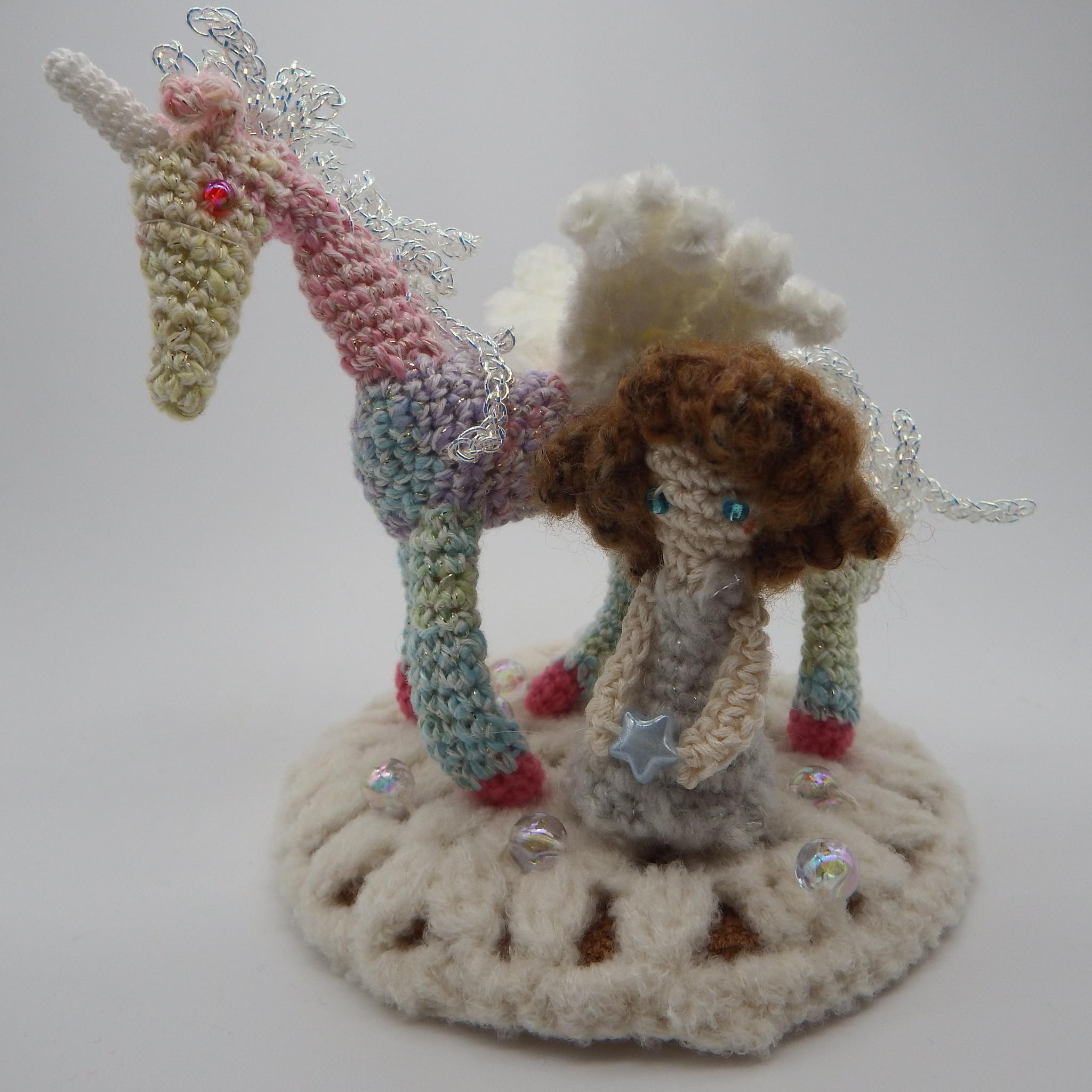 【あみぐるみ】守護天使ペガサスに乗って【313】