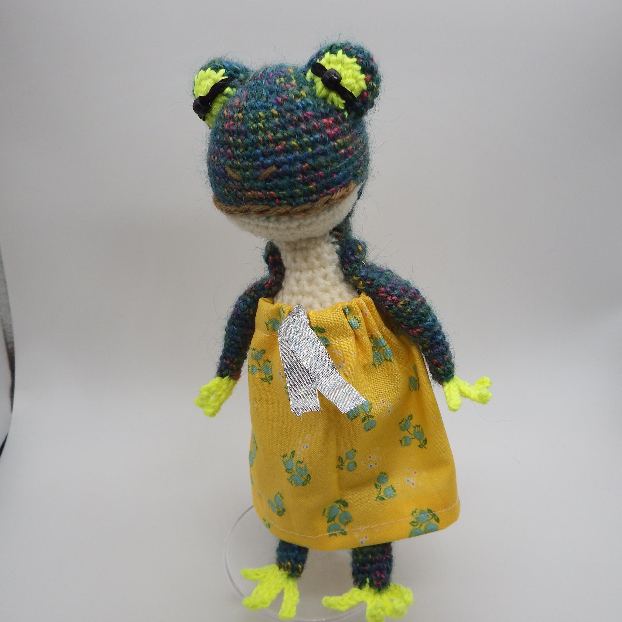 【あみぐるみ】おめかしかえる　クラウディア【317】 | 11枚目